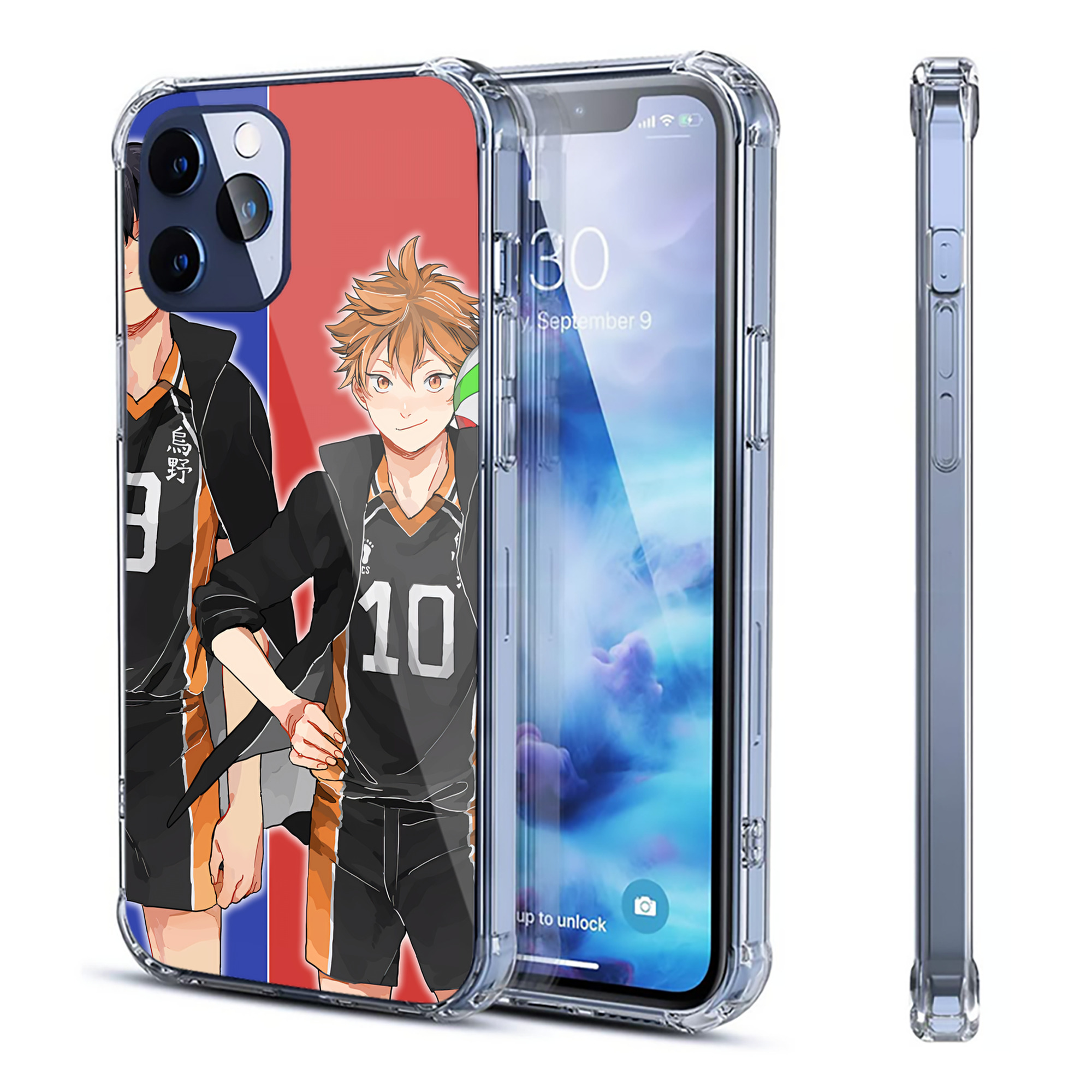 ハイキュー!! Haikyu!! 【iPhone 12シリーズ対応】透明スマホケース（クリアソフトケース）